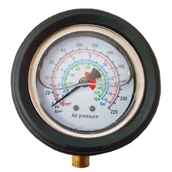 Манометр на пистолет подкачки глицериновый YSFL310 gauge head